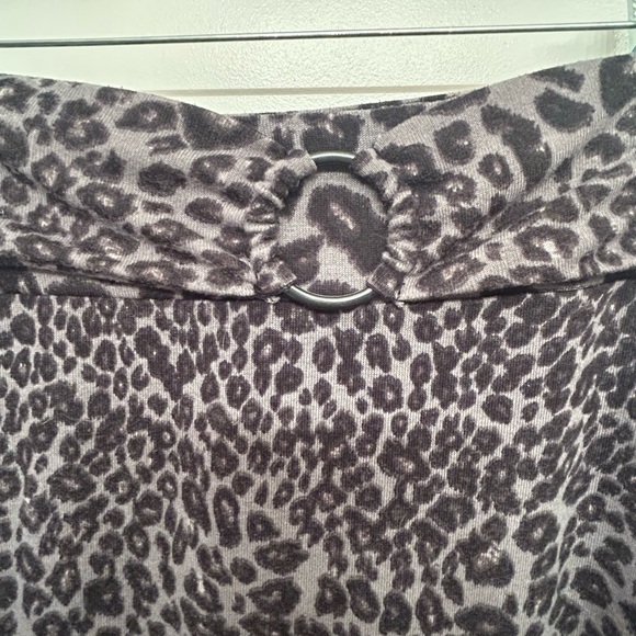 Robert Louis Leopard Print Skirt sz. L - Picture 4 of 5